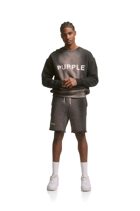 PURPLE BRAND P446 Hwt Fleece Short Mens Apparel